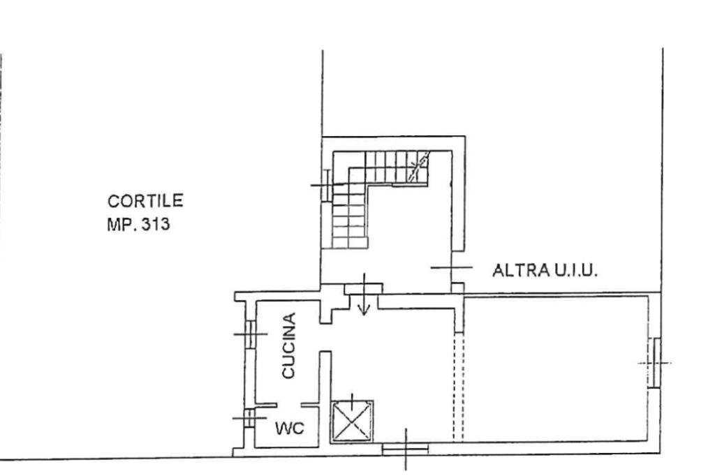 Casa semi indipendente Via IV Novembre, Rho - planimetria 1