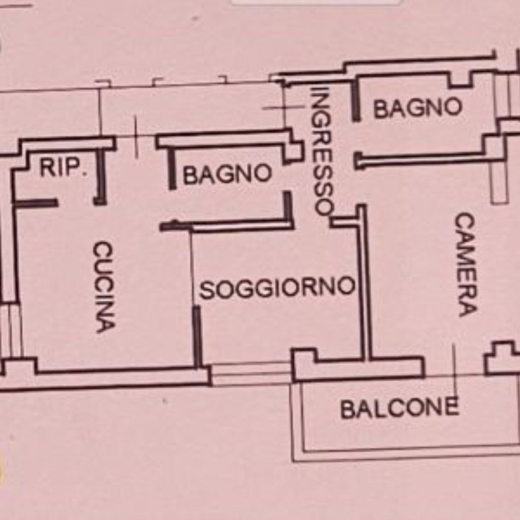 Trilocale Viale Angelo Masini, 4, Bologna (zona Centro Storico) - planimetria 1