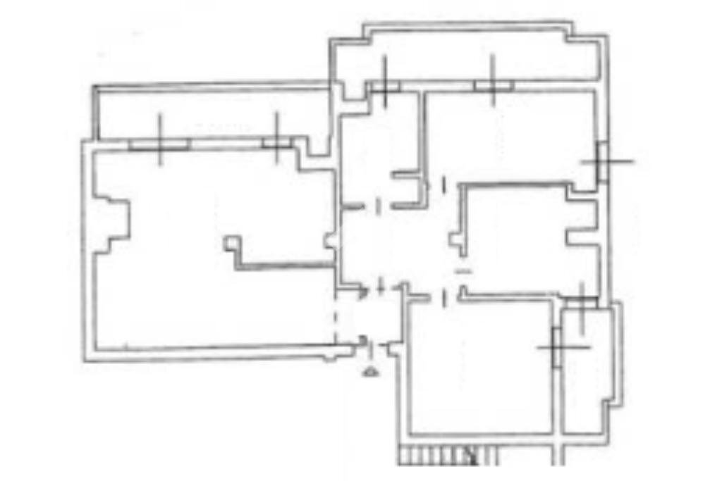 Four-room apartment via Don Milani, Cernusco sul Naviglio - floor plans 1
