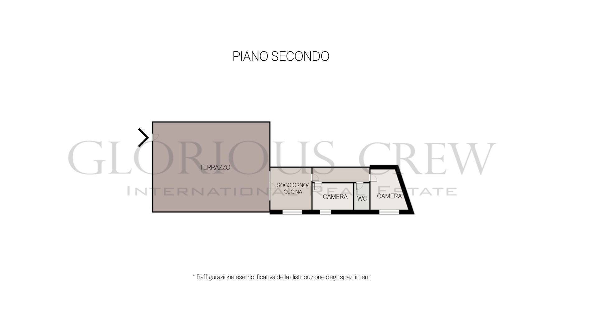 Foto 13 - Three-room apartment Corso Como, Milano - floor plans 1
