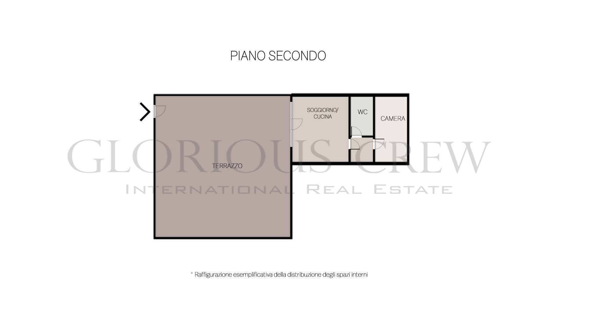 Foto 11 - Two-room apartment Corso Como, Milano - floor plans 1
