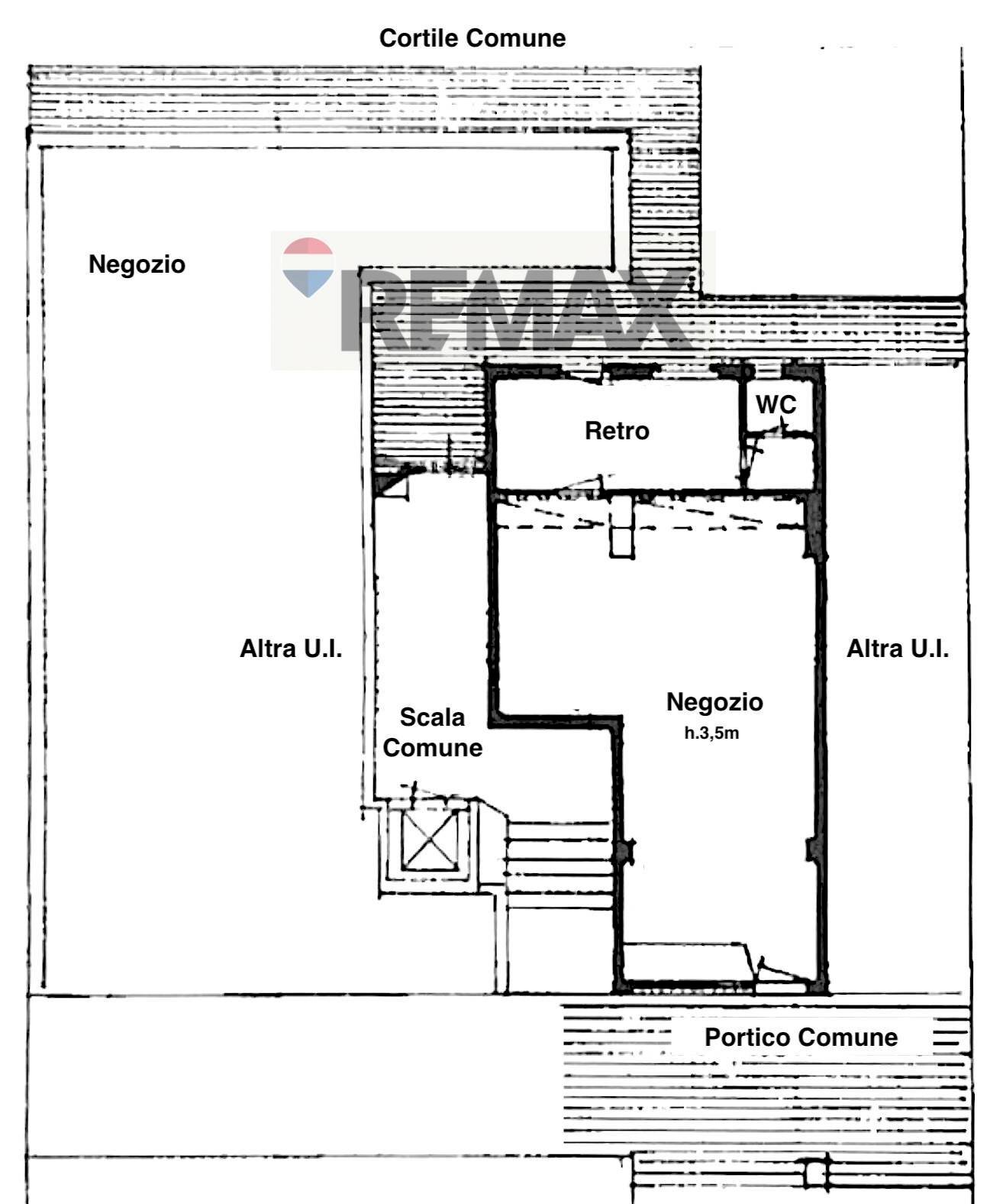 Pianta 2D - Negozio Via Leonardo Da Vinci
 
22, Cernusco sul Naviglio - planimetria 1