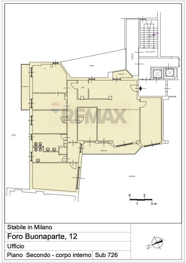 Pianta 2D - Office Foro Buonaparte
 
12, Milano - floor plans 1