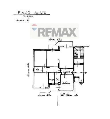 Pianta 2D - Appartamento Viale Nitta
 
17, Catania - planimetria 1