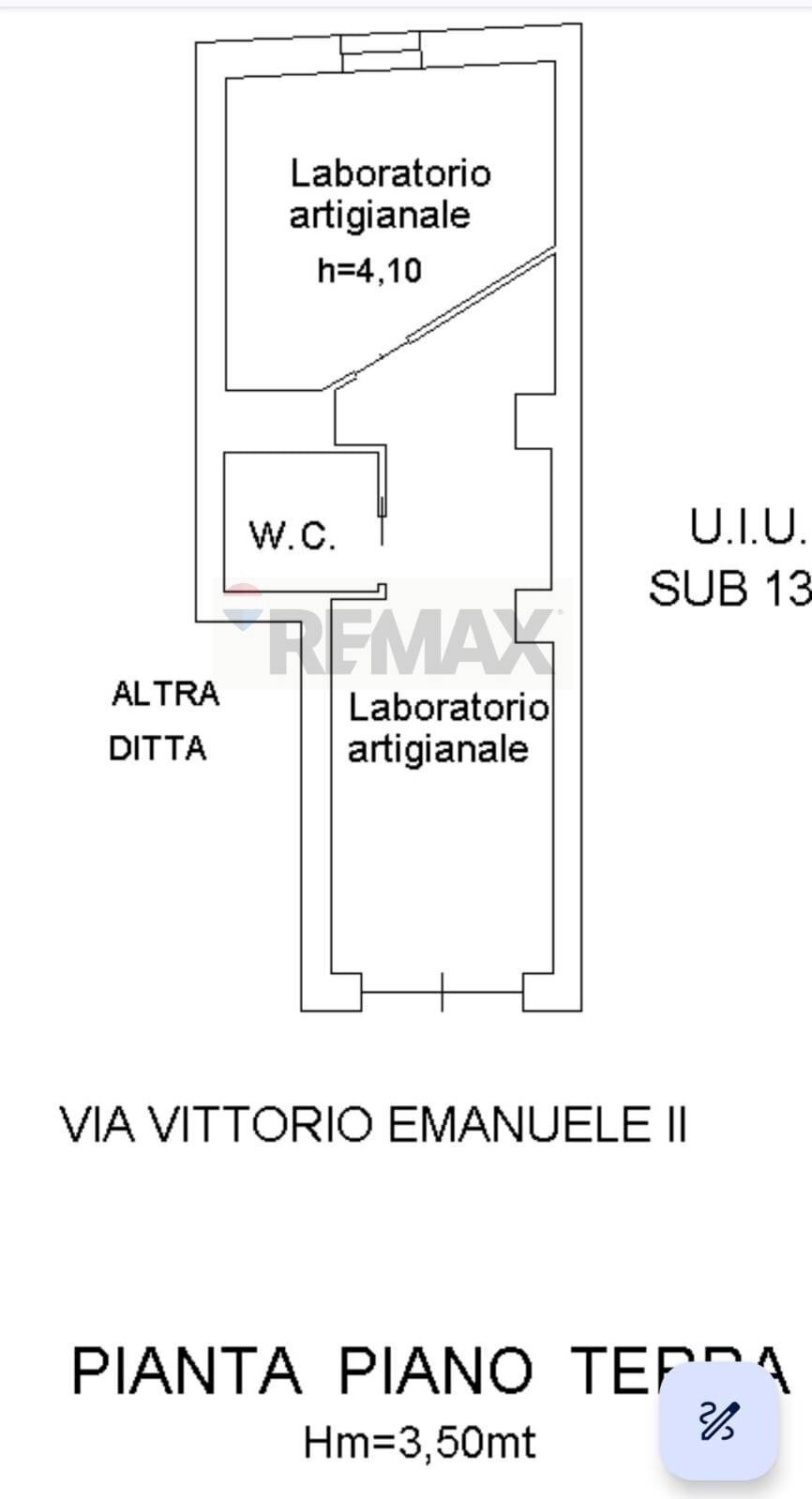 Pianta 2D - Shop Via Vittorio Emanuele II
 
553, Catania - floor plans 1