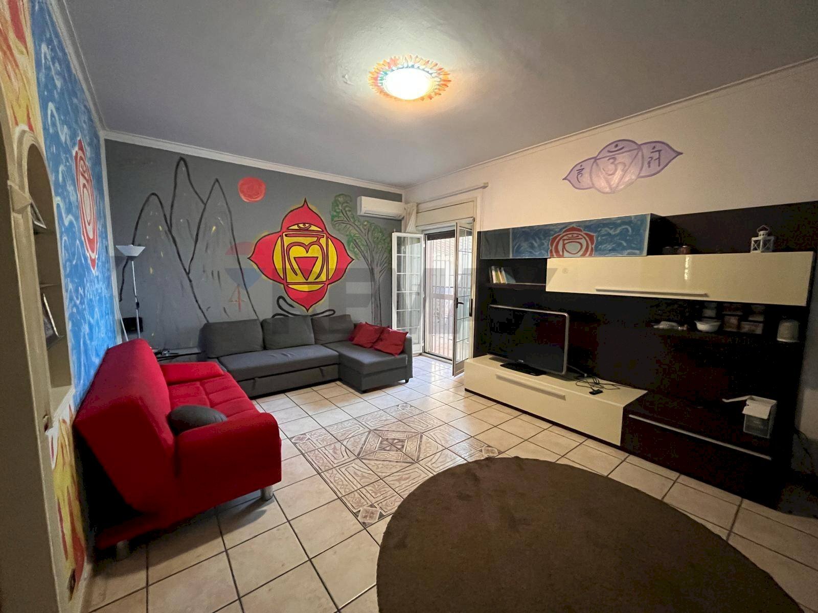 Soggiorno - Appartamento Via Antonio Locatelli
13, Catania - foto 3