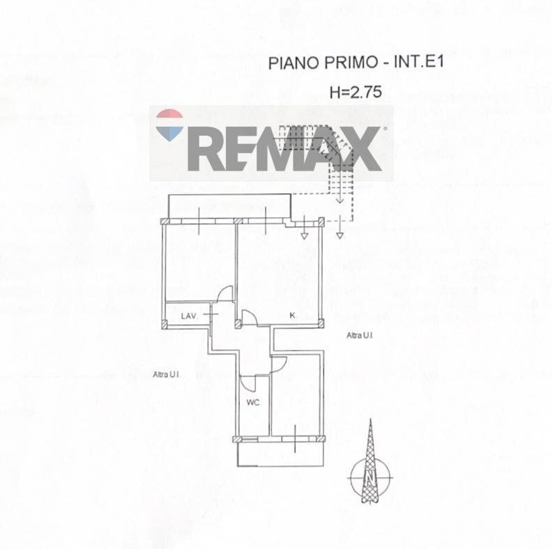 Pianta 2D - Appartamento Viale Europa
 
78, San Gregorio di Catania - planimetria 1