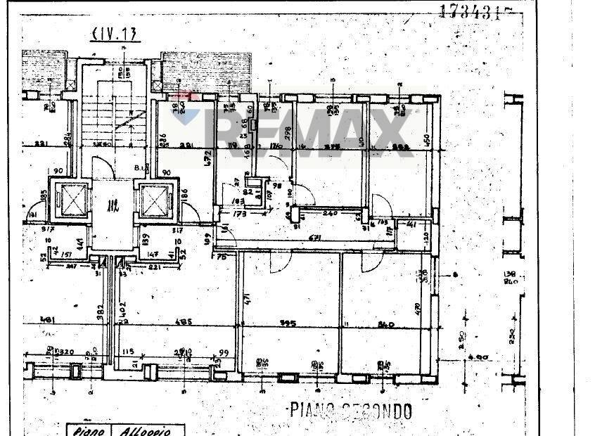 Pianta 2D - Appartamento Via Camillo Giussani
 
13, Milano - planimetria 1