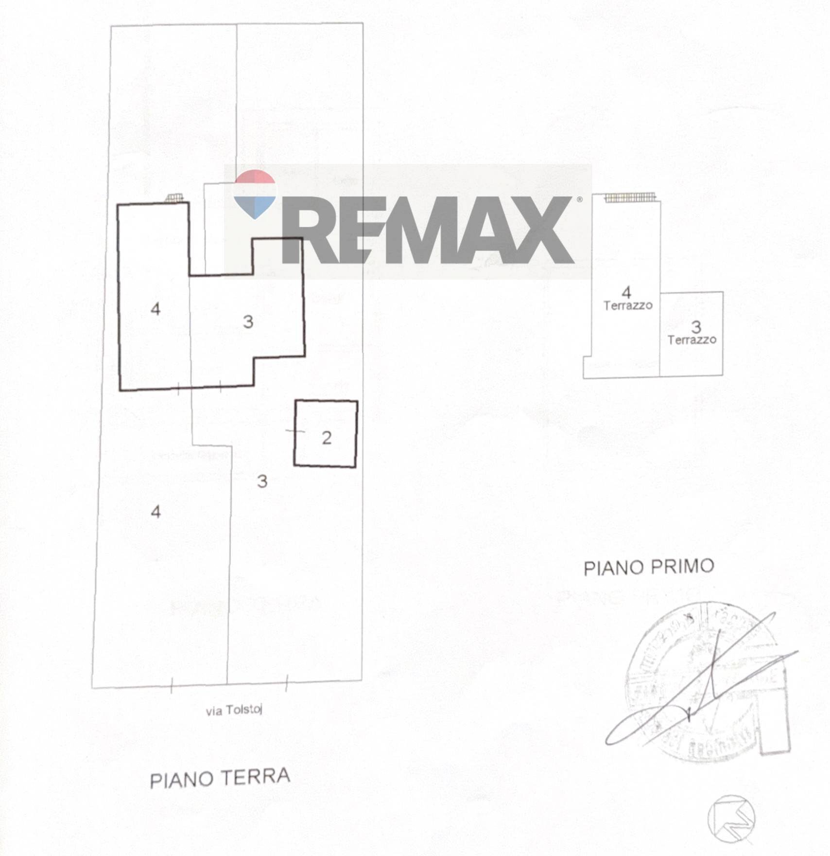 Pianta 2D - Terraced Villa Via Tolstoj
 
107 B, Scicli - floor plans 1