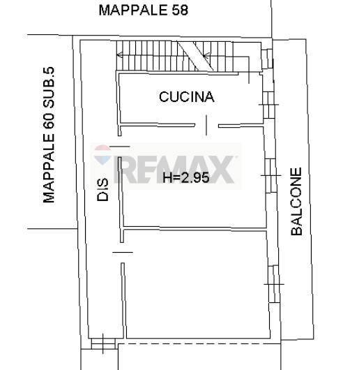 Pianta 2D - Casa semi indipendente PARADISO
 
7, Ostiano - planimetria 1