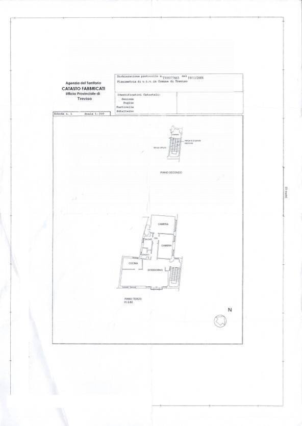 Foto 25 - Three-room apartment Riva del Cagnan Giovanni Comisso
 
2, Treviso - floor plans 1