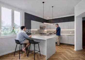 Cucina - Villa a Schiera viale Giulio Zavaritt, Gorle - foto 4