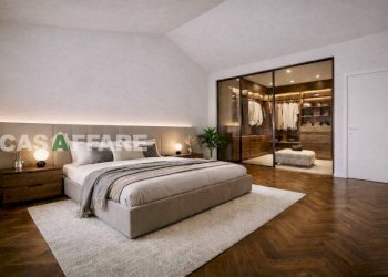 Camera da letto - Villa a Schiera viale Giulio Zavaritt, Gorle - foto 7
