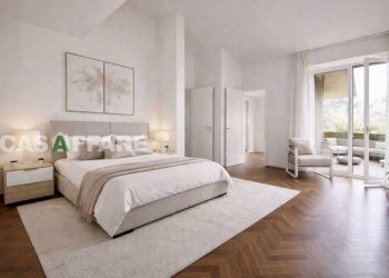 Camera da letto - Villa a Schiera viale Giulio Zavaritt, Gorle - foto 8