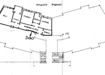 planimetria appartamento - Four-room apartment via Spartaco, Bologna (neighborhood Murri) - photo 44