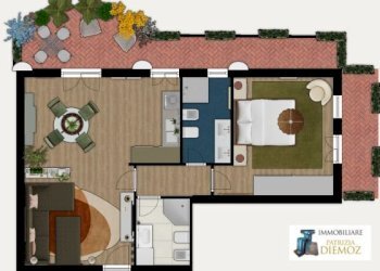 Two-room apartment  Corso Lancieri, Aosta - photo 7