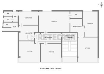 PLANIMETRIA - Ufficio Via dei Colli 33, Padova - foto 21