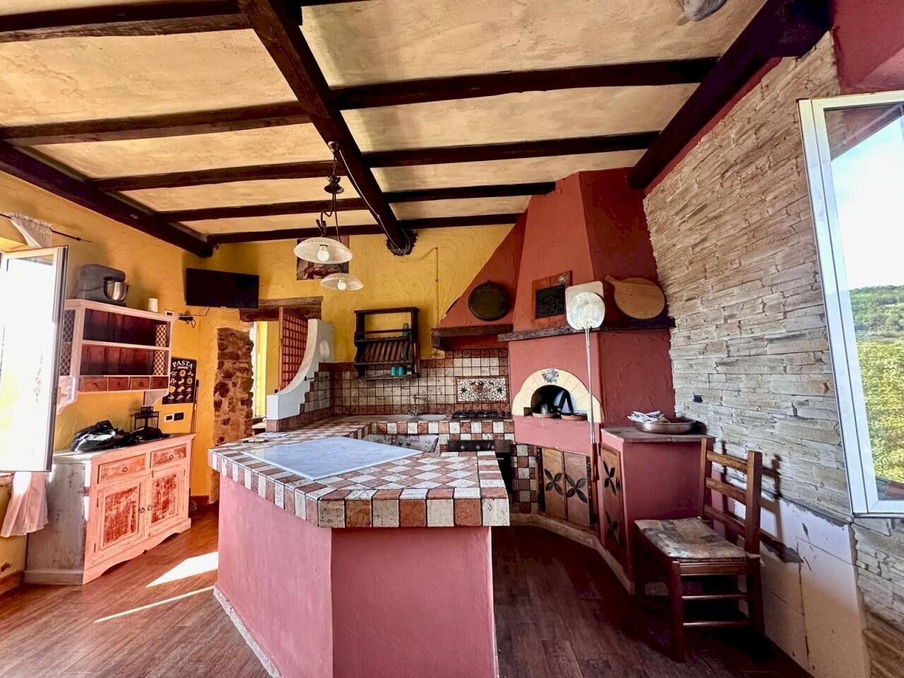 zona giorno 3.jpeg - Semi-detached house Podenzana - photo 1