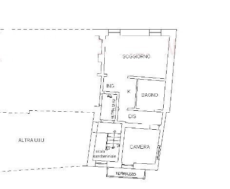 1.jpg - Three-room apartment at auction Via Giacomo Agnesi 98, Imperia - floor plans 1
