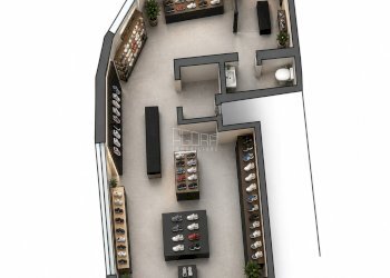 Render negozio scarpe.png - Locale Commerciale Piazza Giuseppe Garibaldi 12345, Rovigo - foto 2