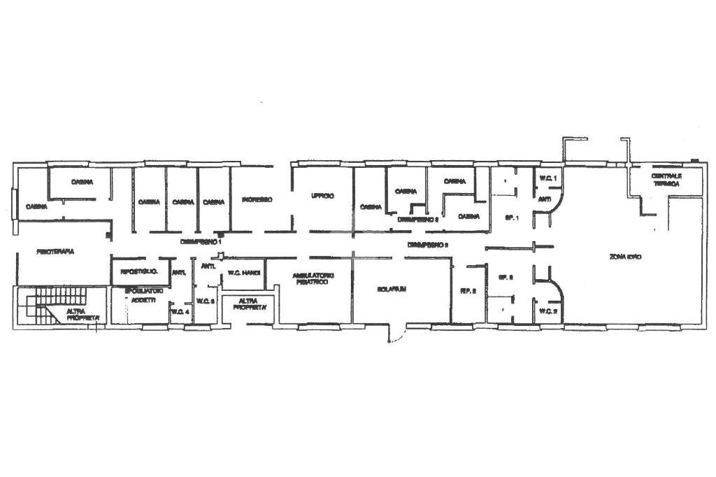 One-room apartment Via Bonfiglioli, Monte San Pietro - floor plans 1