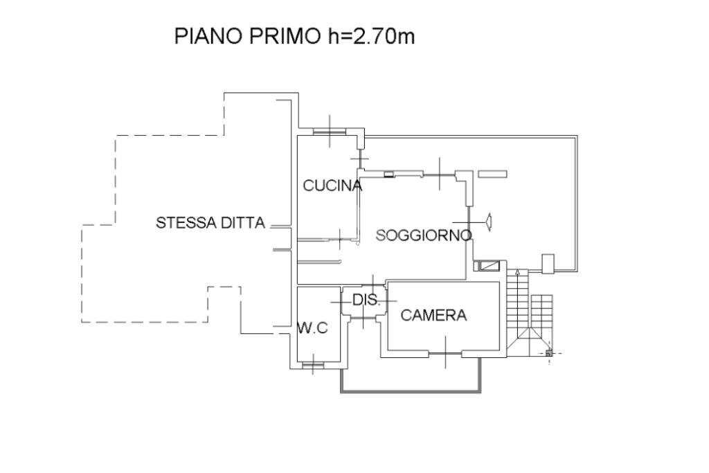 Apartment Via grazia deledda, Chieri - floor plans 1