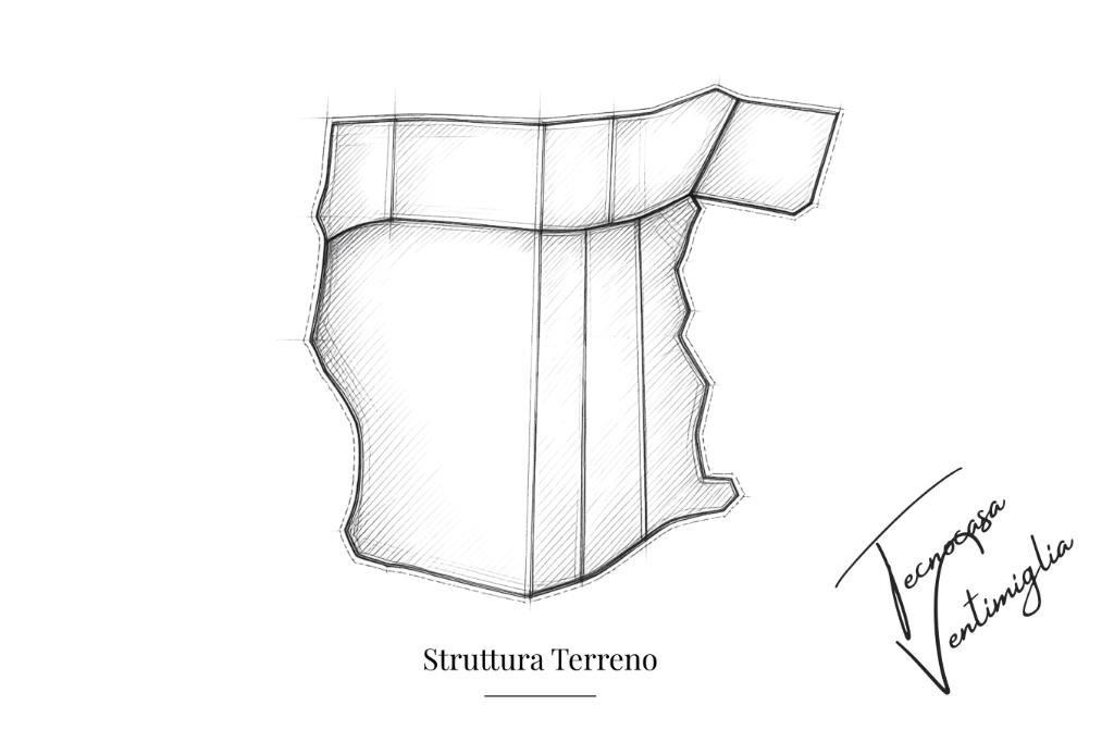 Terreno agricolo Via della Stazione, Ventimiglia - planimetria 1