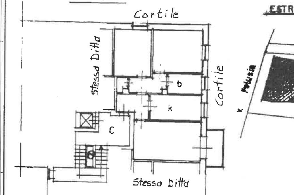 Four-room apartment Via Pelusia, Modena (neighborhood Musicisti) - floor plans 1