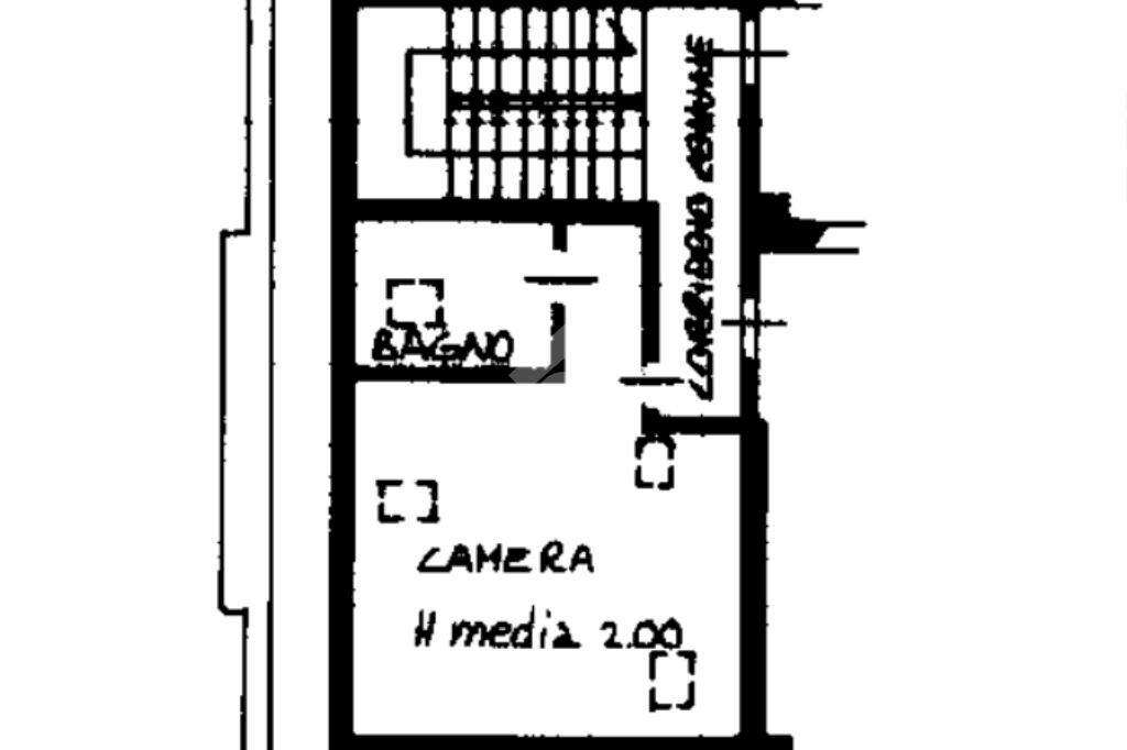 One-room apartment Via Doberdo', Parma - floor plans 1