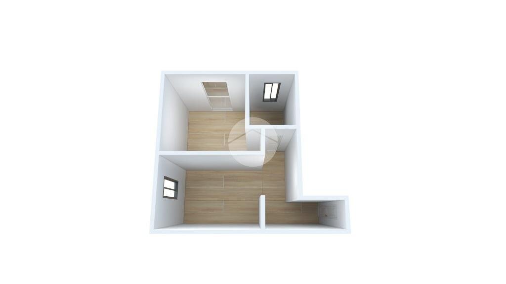 Two-room apartment Via della Repubblica, Cesano Boscone - floor plans 1