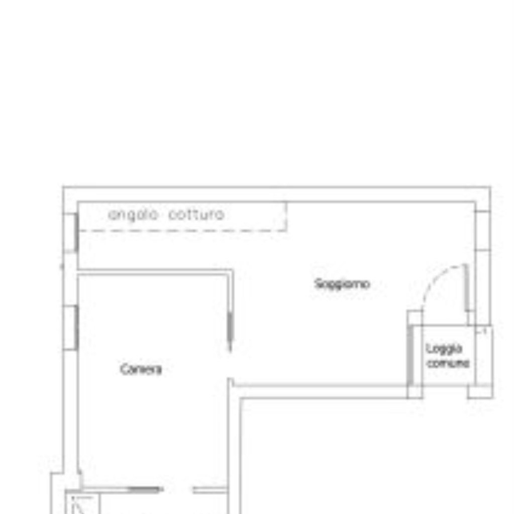 Trilocale Via del Porto, 48, Bologna (zona Centro Storico) - planimetria 1