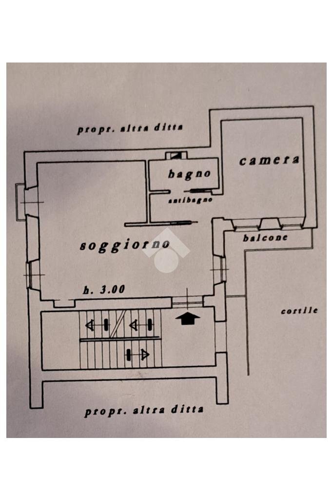 Two-room apartment Via seminario, Saluzzo - floor plans 1