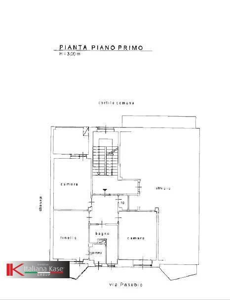Foto 4 - Three-room apartment Via Pasubio, Settimo Torinese - floor plans 1