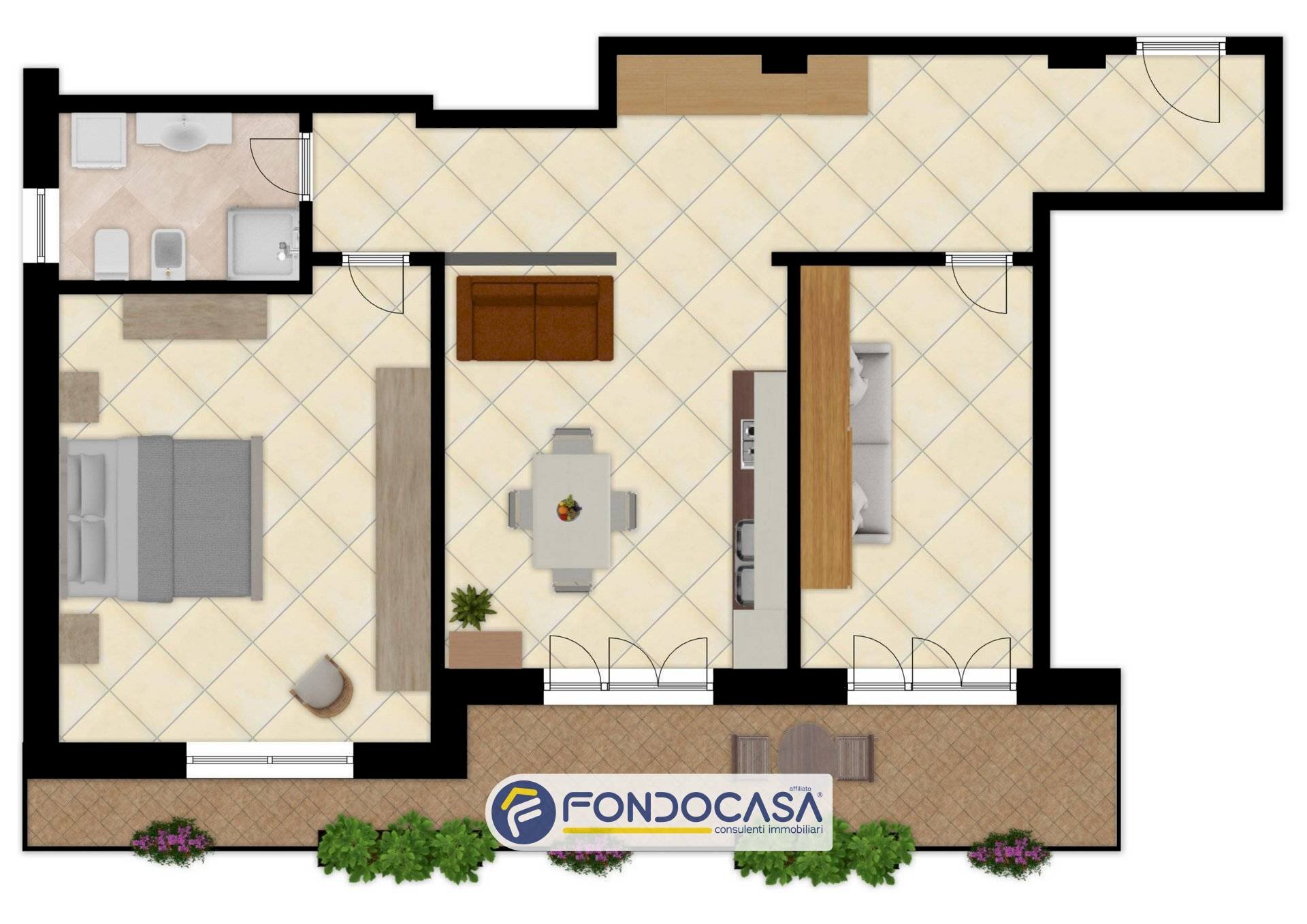 Foto 30 - Three-room apartment Via Doria, Andora - floor plans 1
