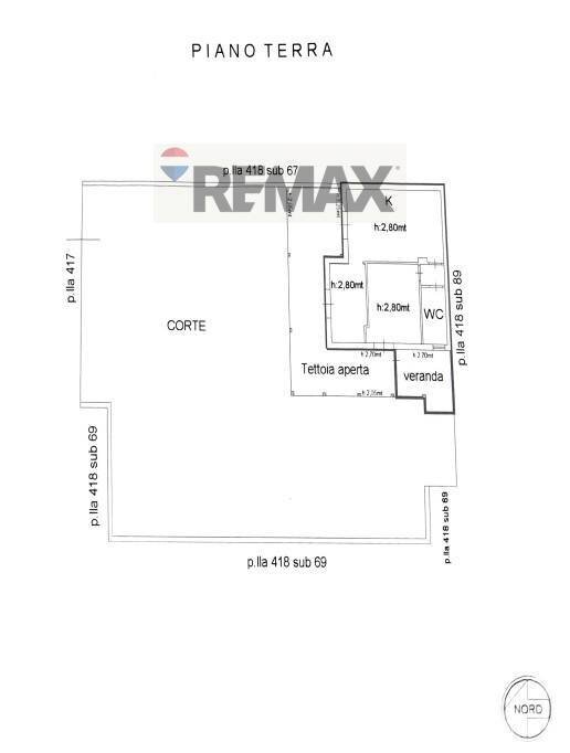 Pianta 2D - Terraced Villa Via dott. Mario Amato
 
62, Mascali - floor plans 1