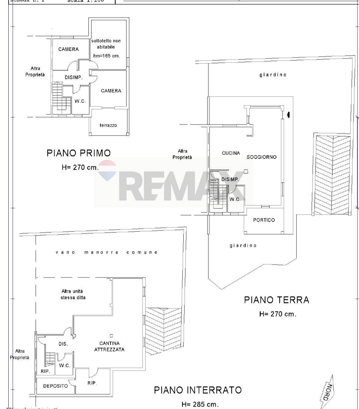 Pianta 2D - Semi-detached house san martino
 
22, Villarbasse - floor plans 1
