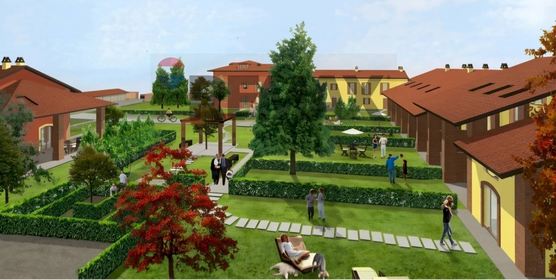 Giardino - Quadrilocale Travacò Siccomario - foto 1