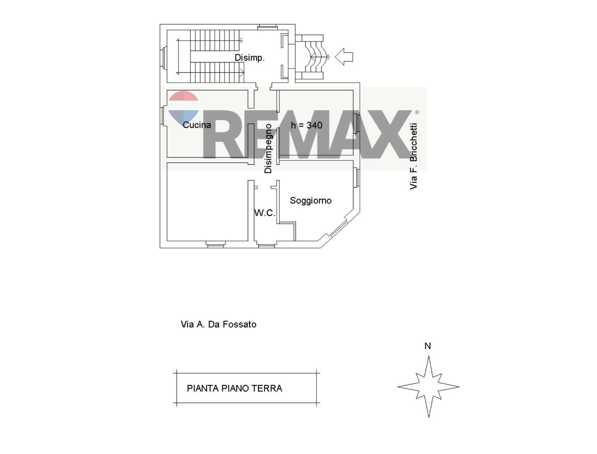 Pianta 2D - Semi-detached house via Brichetti
 
22, Pavia - floor plans 1