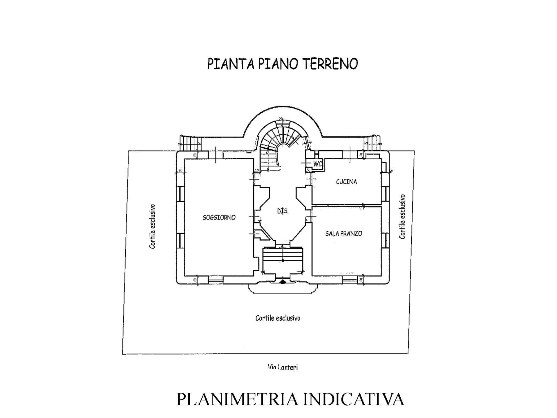 Foto 39 - Villa Via Giusto Lanteri, Cumiana - planimetria 1