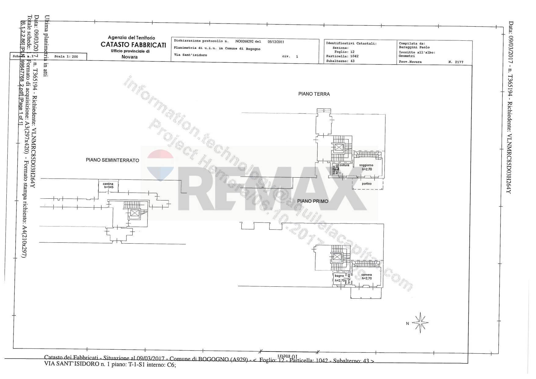 Pianta 2D - Bilocale Via Sant'Isidoro
 
1, Bogogno - planimetria 1