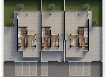 Pianta 3D - Quadrilocale Via Bompensiere
snc, Roma - foto 4