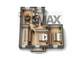 Pianta 3D - Quadrilocale via ariosto
 
33, Venezia - foto 16