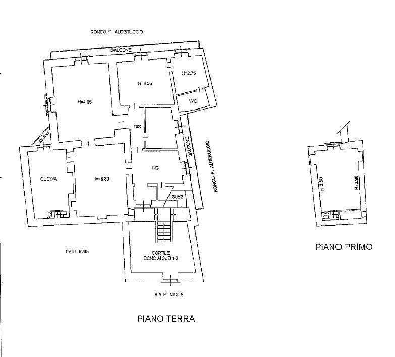 Foto 18 - Stable - Palace via micca, Noto - floor plans 1
