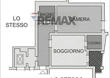 Pianta 2D - Two-room apartment viale Matteotti
 
499, Sesto San Giovanni - photo 11