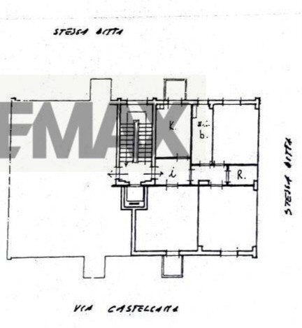 Pianta 2D - Appartamento Via Castellana
 
116, Palermo - planimetria 1