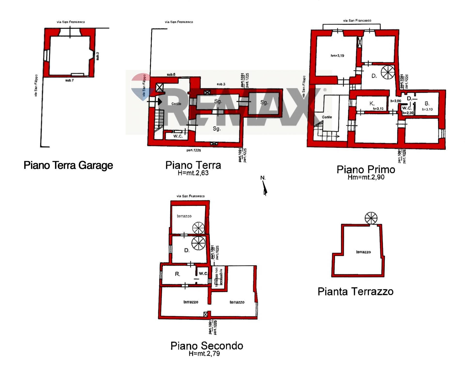 Pianta 2D - Casa indipendente via San Filippo
 
1, Erice - planimetria 1