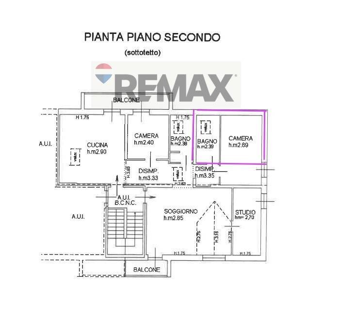 Pianta 2D - Non-buildable land Via Giuseppe Garibaldi
 
105, Ferno - floor plans 1