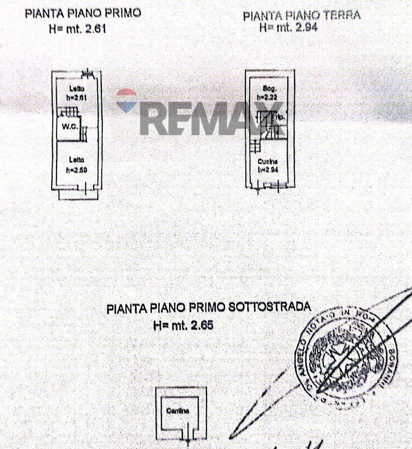 Pianta 2D - Semi-detached house via Roma
 
9, Duronia - floor plans 1