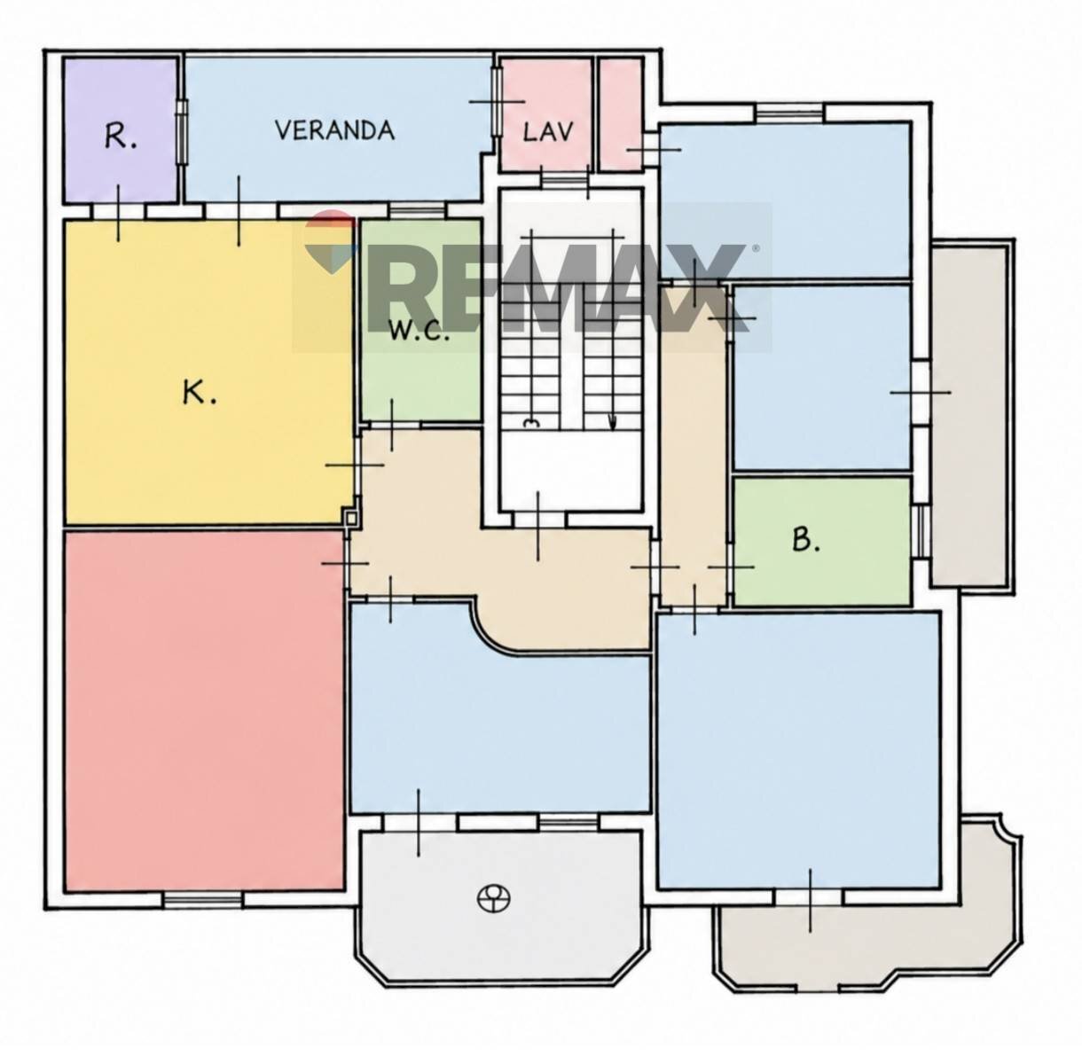 Pianta 2D - Apartment Via Dell'acquedotto
 
37, Erice - floor plans 1