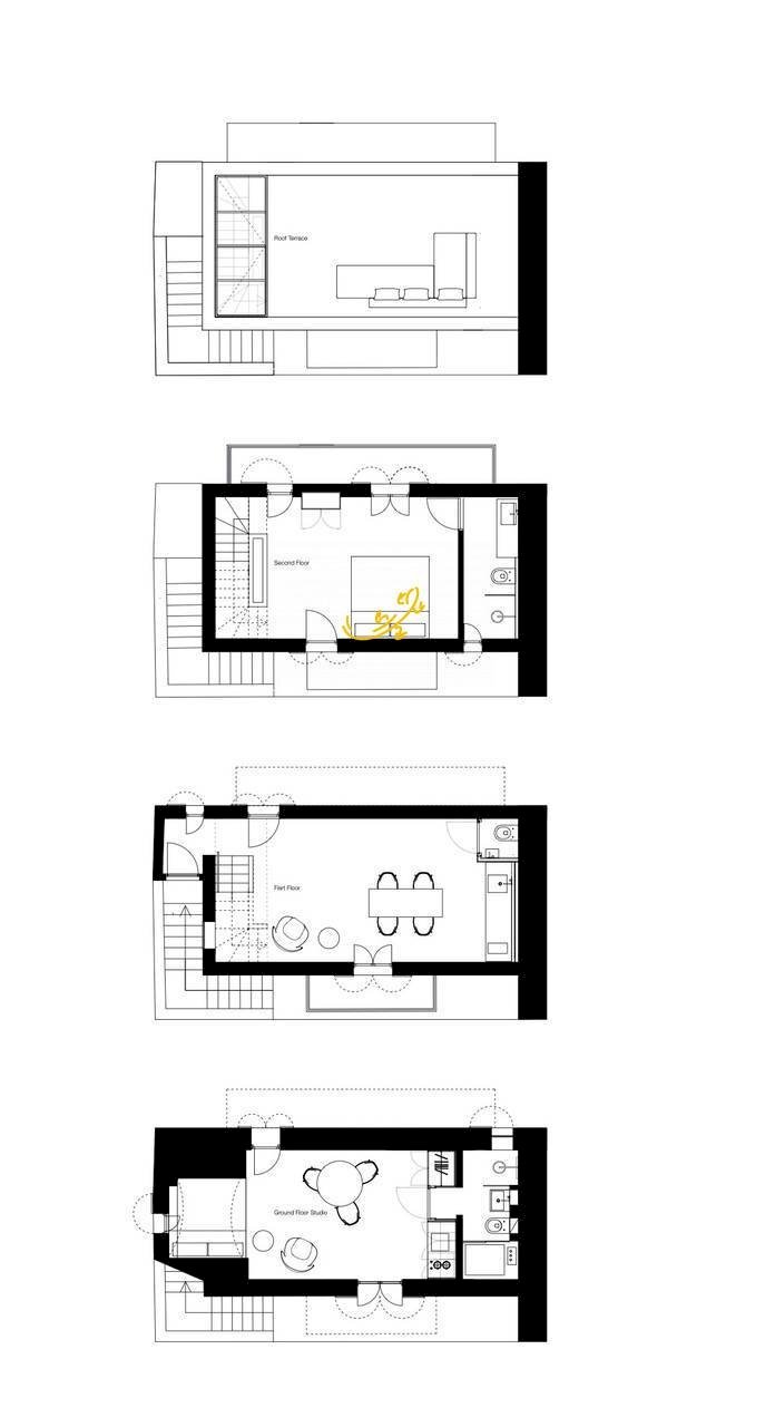 Piani dell\'immobile - Three-room apartment Via Santa Maria, Monopoli - floor plans 1